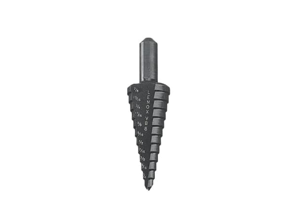 LENOX 30964MVB528PG, Borr, Stegborr, Gjuten aluminium, mässing, Koppar, Plast, Metallplåt, Stål, Svart, 1 styck