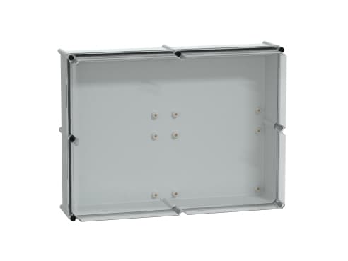 Schneider Electric NSYPLS5472AG Kaappi 720 x 540 x 230 Polyesteri Harmaa-valkoinen (RAL 7035) 1 kpl