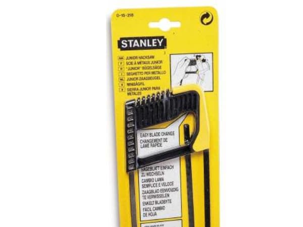 Stanley 0-15-218, Kaarisaha, ABS-synteettinen, Musta, Keltainen, 1 kpl, 25,4 cm, 276,9 mm