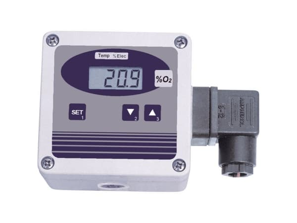 Greisinger Oxy 3690 Ilt-måleapparat 0 - 100 % Ekstern sensor, Ilt-måleapparat, med temperaturmålefunktion