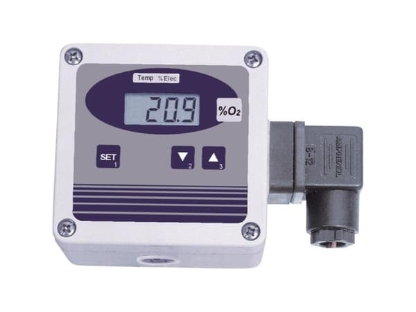 Greisinger Oxy 3690 Ilt-måleapparat 0 - 100 % Ekstern sensor, Ilt-måleapparat, med temperaturmålefunktion