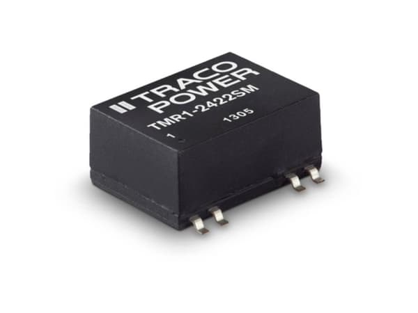 Traco Power TMR 1-4811SM, 13,7 mm, 8,7 mm, 18,9 mm, 2,9 g, 1 W, 36-75 V