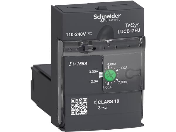 SCHNEIDER ELECTRIC Kraftmodul 3-12A Styrspänning 110-240V AC/DC, för TeSys motorstartmodul U