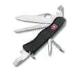 Miniatyrbilde 1 av 2: Victorinox Trailmaster, Klappkniv med lås, Multiverktøyskniv, Polyamid, Sort, 12 verktøy, 3,7 mm