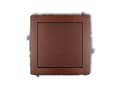 Pikkukuva 1 / 3: Karlik 9DWP-1, tasokytkin, ruskea, IP20, IP44, 250 V, 10 A