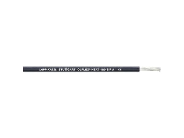 LAPP 1249665/100 Korkean lämpötilan johdin ÖLFLEX® HEAT 180 SiF A 1 x 1,50 mm² Tummansininen 100 m 100 m