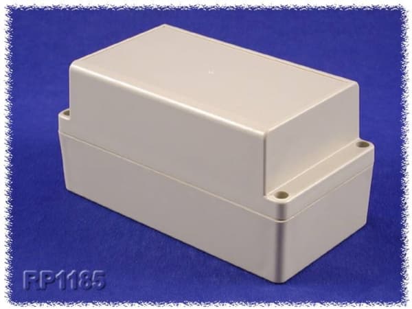 Hammond Electronics RP1185C Universalkabinet 165 x 85 x 85 ABS, Polykarbonat Grå 1 stk 1 stk