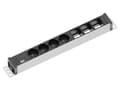 Pikkukuva 2 / 3: Bachmann Universal, 3 m, 4 AC-pistorasia(a), Sisätila, Musta, Hopea, 406 mm, 44 mm