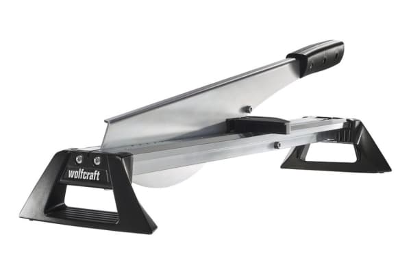 wolfcraft GmbH LC 600, Gjuten aluminium, Svart, Gjuten aluminium, 46,5 cm, 8 mm, 90°, 186 mm