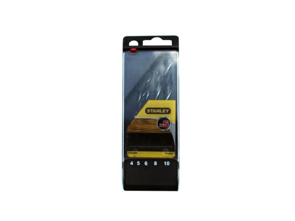 Stanley STA56001-QZ, Borr, Trä, 4/5/6/8/10 mm, 5 styck