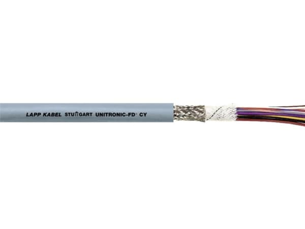 LAPP 0027440/100 Datakabel UNITRONIC® FD CY 2 x 0.34 mm² Grå 100 m