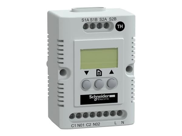 Schneider Electric Kontaktikaapelitermostaatti NSYCCOTH230VID 240 V/AC (L x S x K) 44 x 56 x 85 mm 1 kpl 1 kpl