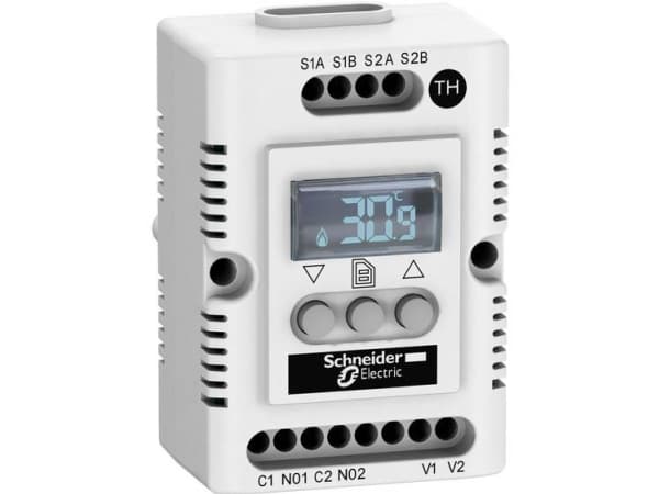Schneider Electric Kontaktikaapelitermostaatti NSYCCOTH230VID 240 V/AC (L x S x K) 44 x 56 x 85 mm 1 kpl 1 kpl