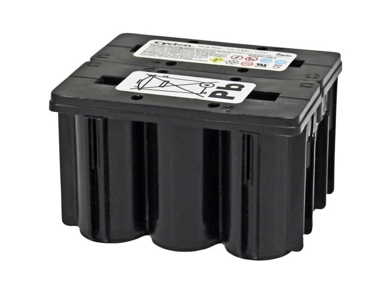 EnerSys Hawker Cyclon F2x3 0819-0020 Blybatteri 12 V 2.5 Ah Blyfleece (B x H x T) 114 x 89 x 70 mm Fladstik 6,35 mm Vedligeholdelsesfri, Batteri-egen