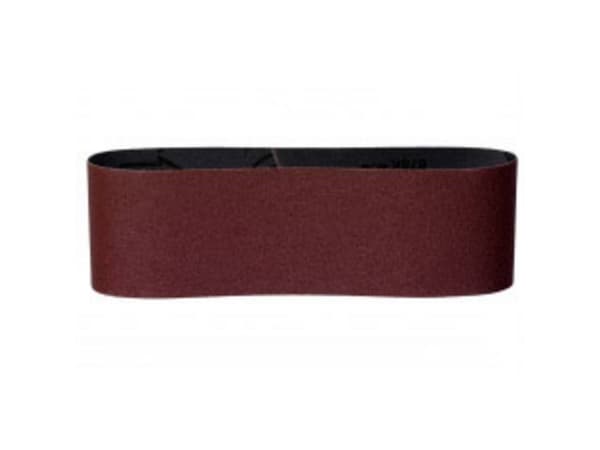 Metabo 631007000, Slipebelte, Metall, Polyester, Rustfritt stål, Tre, Rød, 7,5 cm, 533 mm, 3 stykker