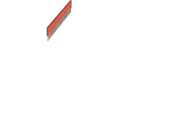 SCHNEIDER ELECTRIC Laske 20 polet for push-in 2,5mm², rød