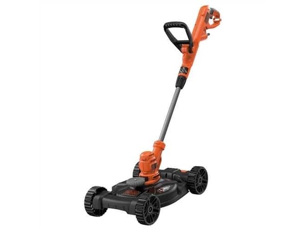 Black & Decker BESTA530CM-QS, Trådkutter, D-sløyfet håndgrep, 1,6 mm, 7500 RPM, Sort, Oransje, 30 cm
