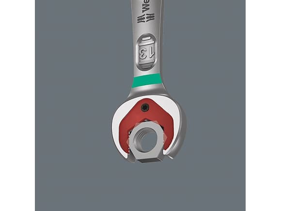 Wera 05136026001, Rostfritt stål, Svart, Metallisk, 15 verktyg