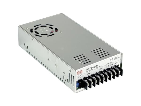 MEAN WELL SD-350C-48, 115 mm, 215 mm, 50 mm, 350,4 W, 36 - 72 V, 7300 mA