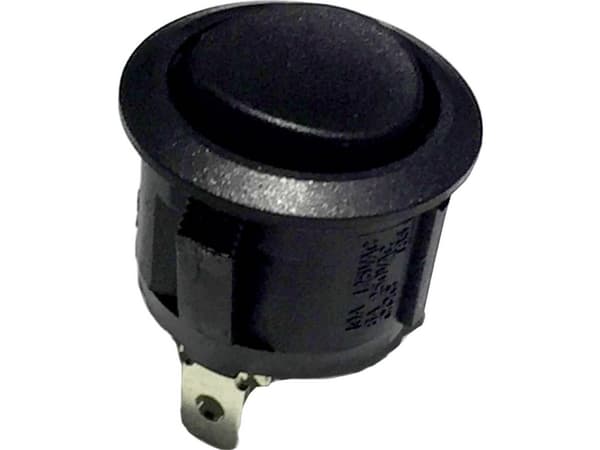 TRU COMPONENTS 701264 Vippekontakt R13-112F B/B 250 V/AC 6 A 1 x Off/(On) Tastende 1 stk
