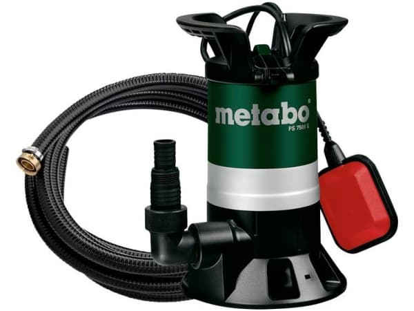 Metabo PS 7500 S Set 690864000 Spildevands-/Nedsenkbar pumpe 7500 l/h 5 m