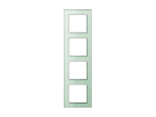 JUNG AC 584 GL WMT, Vit, Glas, JUNG, Glansigt, 84 mm, 297 mm