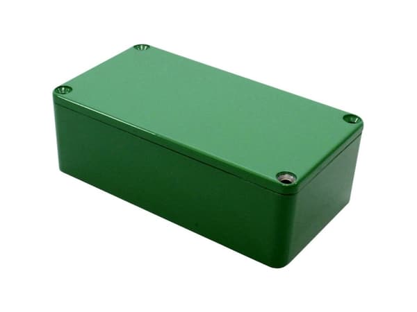 Hammond Electronics 1590B2GR Yleiskaappi 112 x 60 x 38 Valettu alumiini vihreä 1 kpl