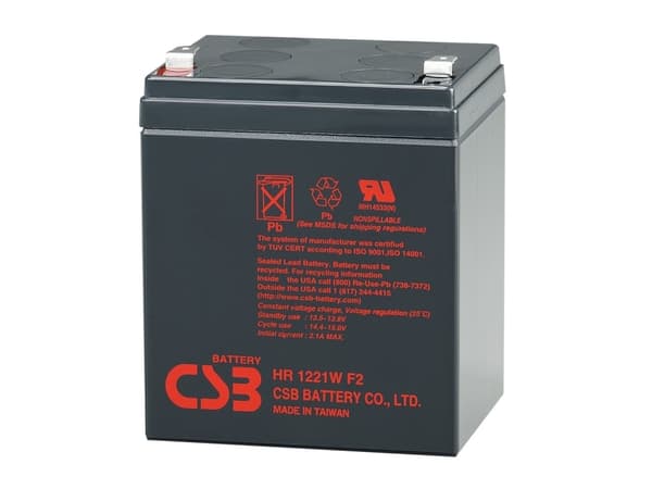 CSB HR1221WF2 - UPS-batteri - 1 x batteri - blysyre - 5 Ah
