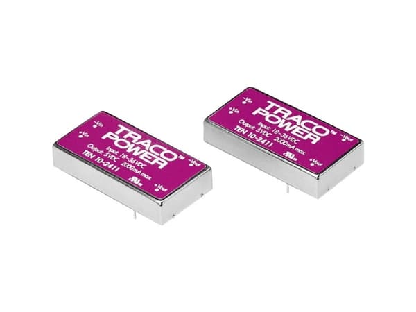 Traco Power TEN 10-2411, 25,4 mm, 10,2 mm, 50,8 mm, 32 g, 10 W, 9-18 V