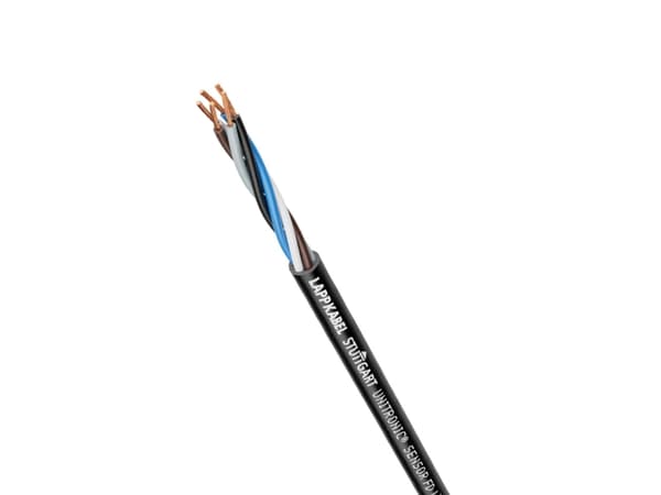 Lapp UNITRONIC SENSOR FD Lif9Y11Y, 500 m, Sort, Polypropylen, Polyuretan (PUR), 300 V, -40 - 80 °C