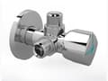 Miniatyrbild 2 av 3: Arco Twin Mac vinkelventil 1/2 "x3/8" x3/8 "(CQ4102)