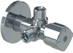 Arco Twin Mac kulmaventtiili 1/2 "x3/8" x3/8 "(CQ4102)