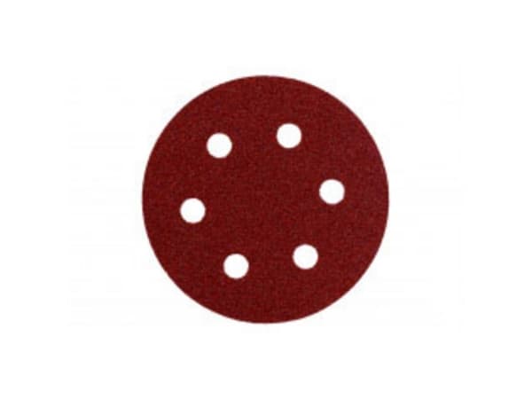Metabo 624044000, Slipskiva, Polyester, Rostfritt stål, Stål, Trä, Brun, Rund, 8 cm, 8 cm