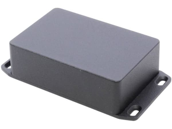 Hammond Electronics 1590B3FLBK Yleiskaappi 116 x 77 x 38 Valettu alumiini Musta 1 kpl