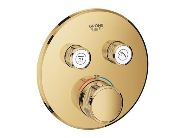 Grohtherm SmartControlTermostat til indbygning med to ventiler