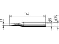 Miniatyrbilde 1 av 3: Ersa 0172KD Loddespids Mejselform, lige Spidsstørrelse 3.10 mm Indhold 1 stk