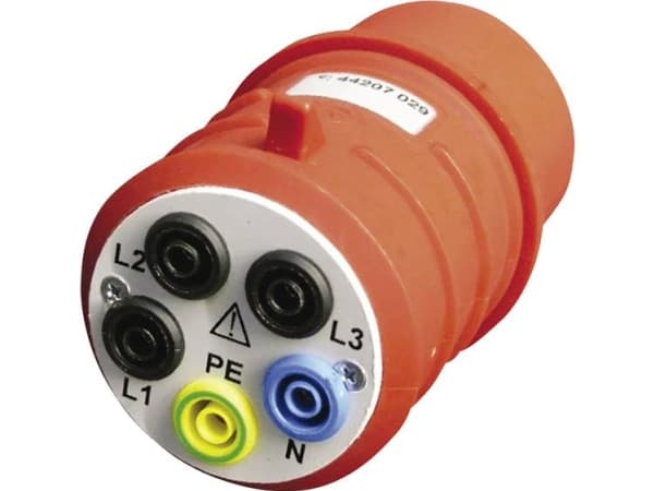 Beha Amprobe DAA-32 Mittaussovitin CEE-pistoke 32 A 5-nastainen - holkki 4 mm
