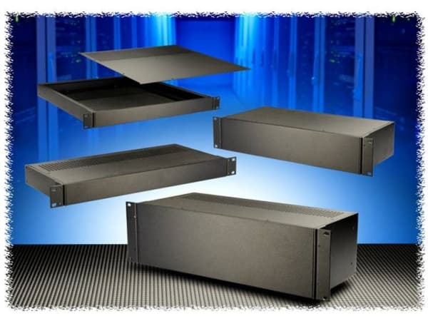 Hammond Electronics RM3U0804VBK Yleiskaappi 108 x 211 x 133 Alumiini Musta 1 kpl