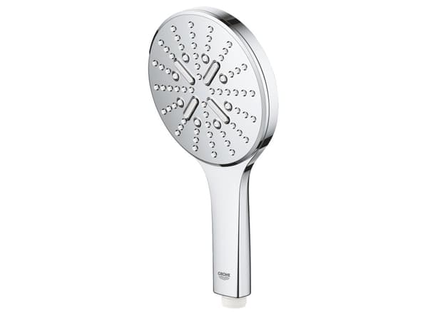 GROHE Rainshower SmartActive 130, Handhållet duschmunstycke, Krom, Vägg, 9,5 l/min