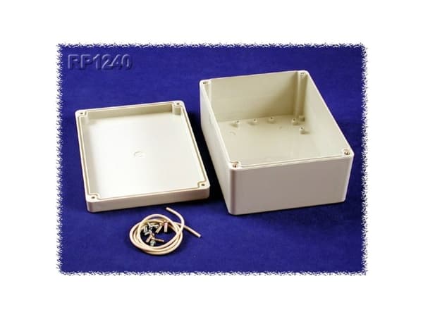 Hammond Electronics RP1240 Universalkabinet 165 x 125 x 75 Polykarbonaatti Grå 1 stk