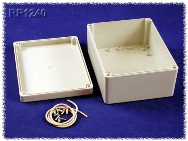 Hammond Electronics RP1240 Universalkabinet 165 x 125 x 75 Polykarbonaatti Grå 1 stk