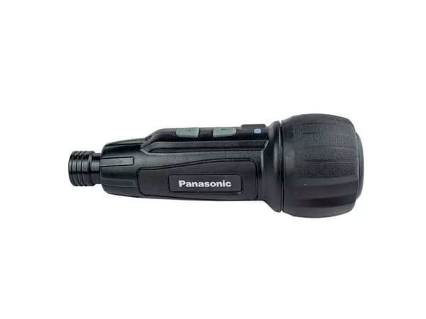 Panasonic EY7412, Elektrisk skrutrekker, Rett håndgrep, 1/4", Sort, 230 RPM, 1 Nm