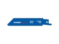 Miniatyrbilde 3 av 3: Metabo 628268000, Sabelsagblad, Metall, Bimetall, Blå, Hvit, 1,41 mm, 0,9 mm