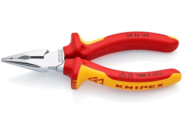 Knipex 0826145, Kärkipihdit, Metalli, Muovi, Oranssi, Punainen, 14,5 cm, 145 g