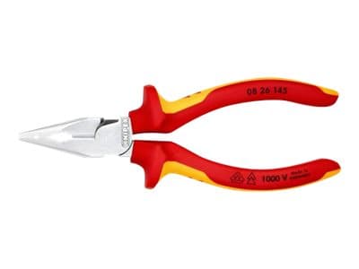 Knipex 0826145, Kärkipihdit, Metalli, Muovi, Oranssi, Punainen, 14,5 cm, 145 g