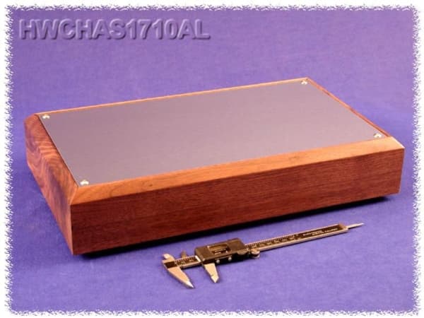 Hammond Electronics HWCHAS1710AL Pohjalevy 432 x 254 x 76 Alumiini Luonnollinen 1 kpl