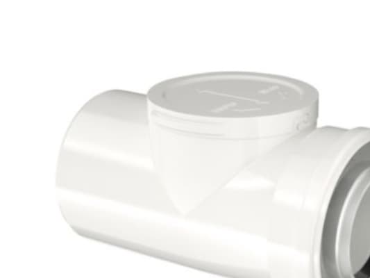 UUSI malli maaliskuu 20. Bosch DN80/125 Tasapainotettu viemäröinti tarkastusmahdollisuudella, korvaa AZB 609/1:n
