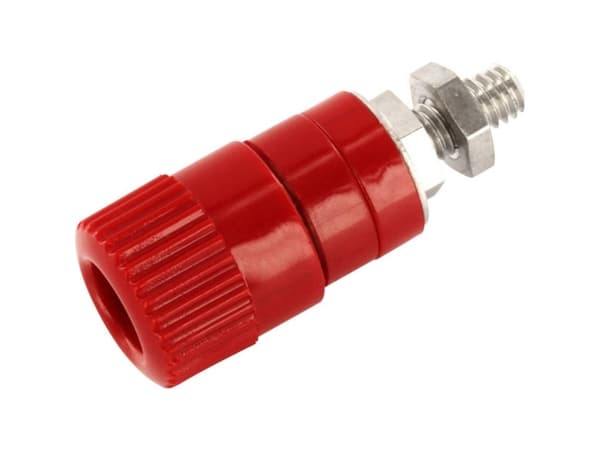 econ connect AK5SRT, Rød, Rett, Nickel, 5 mO, 60 V, -25 - 85 °C