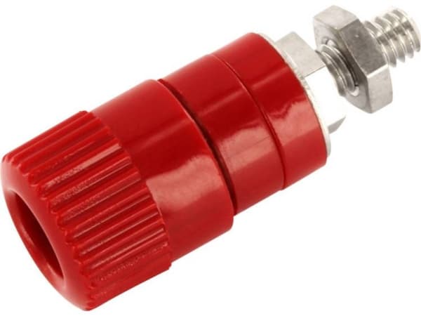 econ connect AK5SRT, Rød, Rett, Nickel, 5 mO, 60 V, -25 - 85 °C