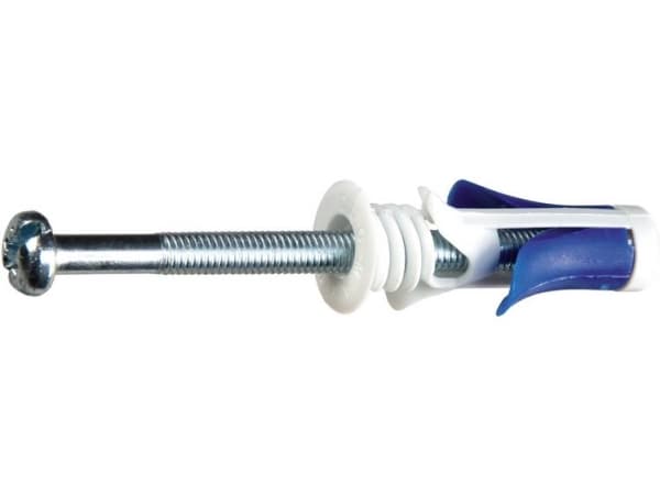 SCHNEIDER ELECTRIC Hylsplugg Ø10x75 med/M5x75 skruv för plåttjocklek 3-35mmplattdiameter Ø10,0mm - (25 st.)